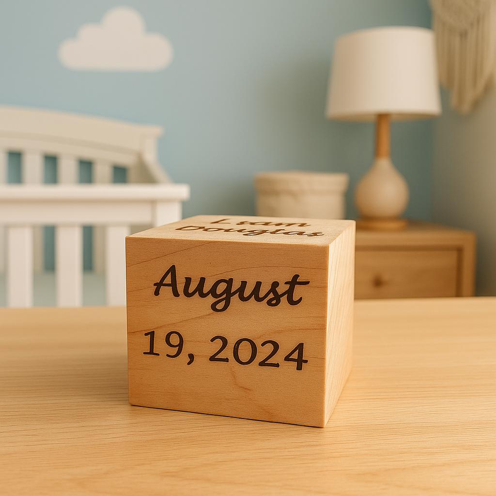 New born block – JP4 Custom Designs & Laser Engraving
